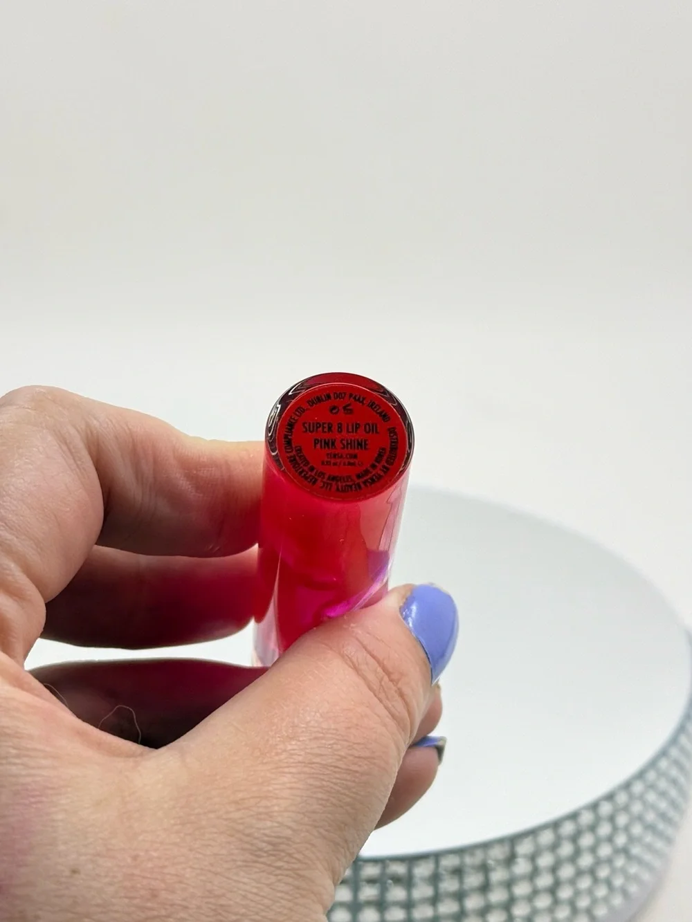 Yensa Super 8 Lip Oil - Pink Shine Full size BNIB 6.8 ml